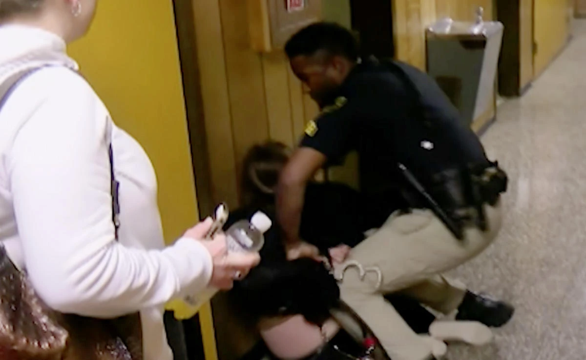 Louisiana teacher handcuffed, removed from school board meeting