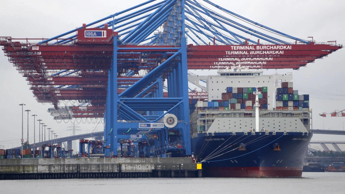 Exports — a traditional strength of the German economy — grew by 4.7 percent, a much stronger performance than the previous year’s 2.6 percent. (AP)