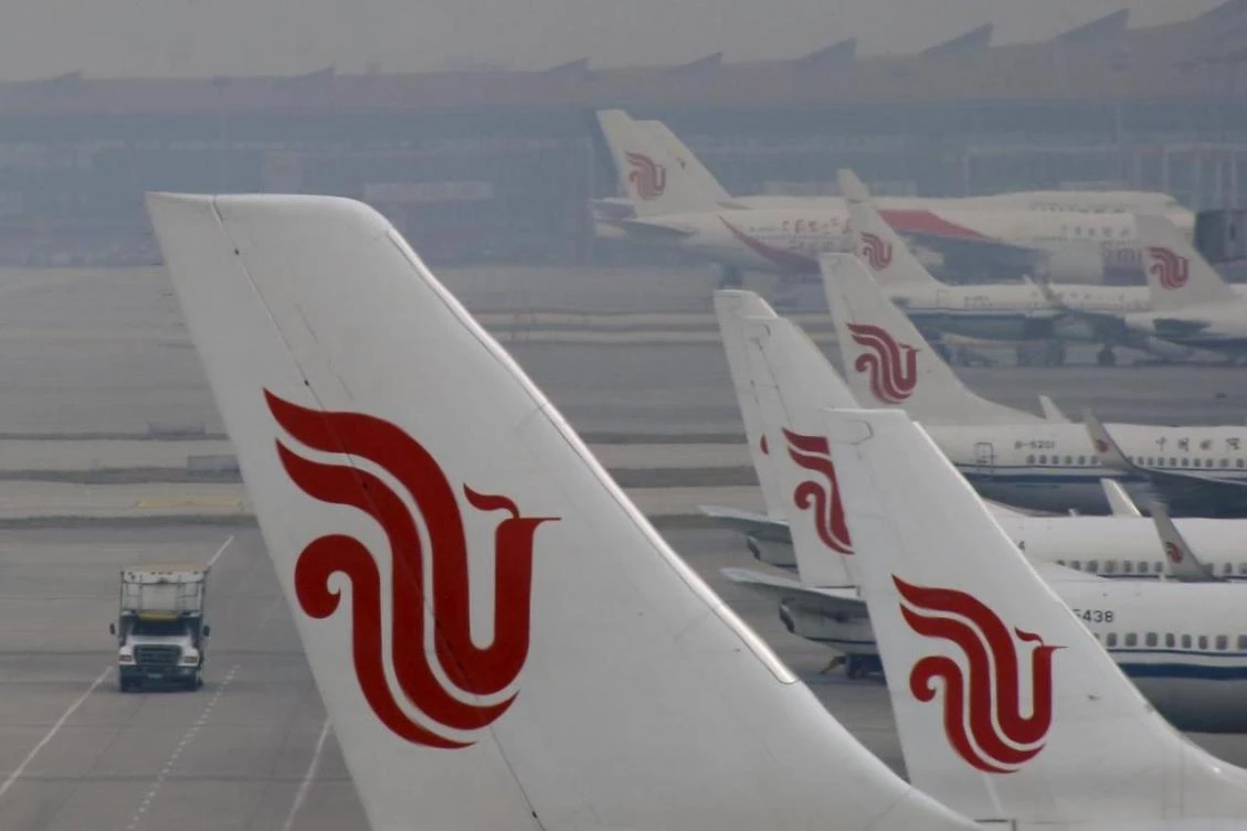 Certain entities however must remain controlled by state-owned shareholders including the country’s three largest airlines like Air China, above. (Reuters)