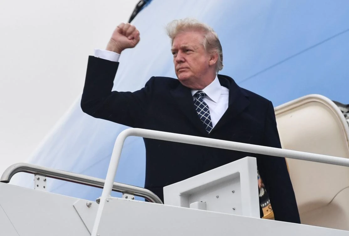 US President Donald Trump. (AFP/Nicholas Kamm)
