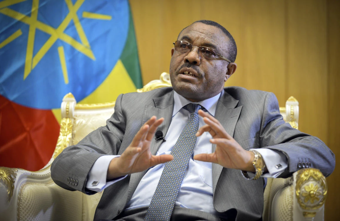 In a surprise move, Ethiopia’s Prime Minister Hailemariam Desalegn, announced plans to drop charges against political prisoners and close a notorious prison camp in what he calls an effort to “widen the democratic space for all.” (AP Photo)
