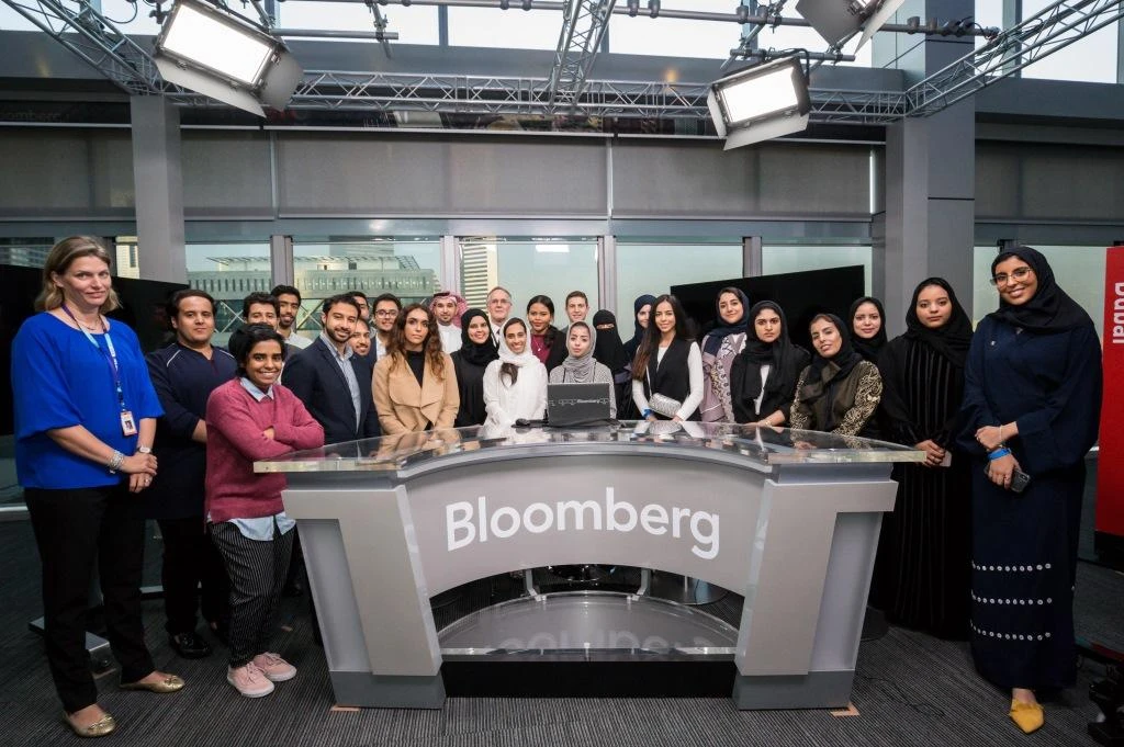 The course is being taken by 22 Saudi women and eight men. (Bloomberg)