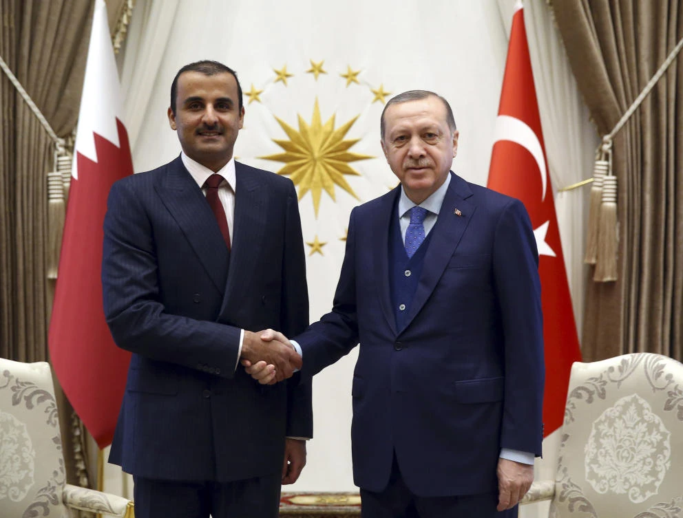 Erdogan hosts Qatar emir amid new Gulf tensions