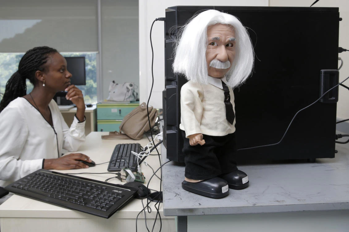Lifelike robots made in Hong Kong meant to win over humans