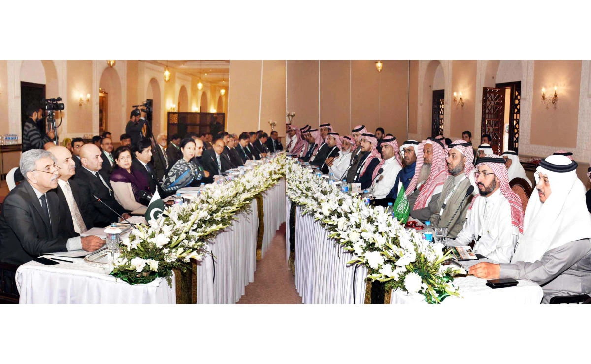 Attendees included senior officials from various ministries of both countries. (Photo: Pakistan Press Information Department)