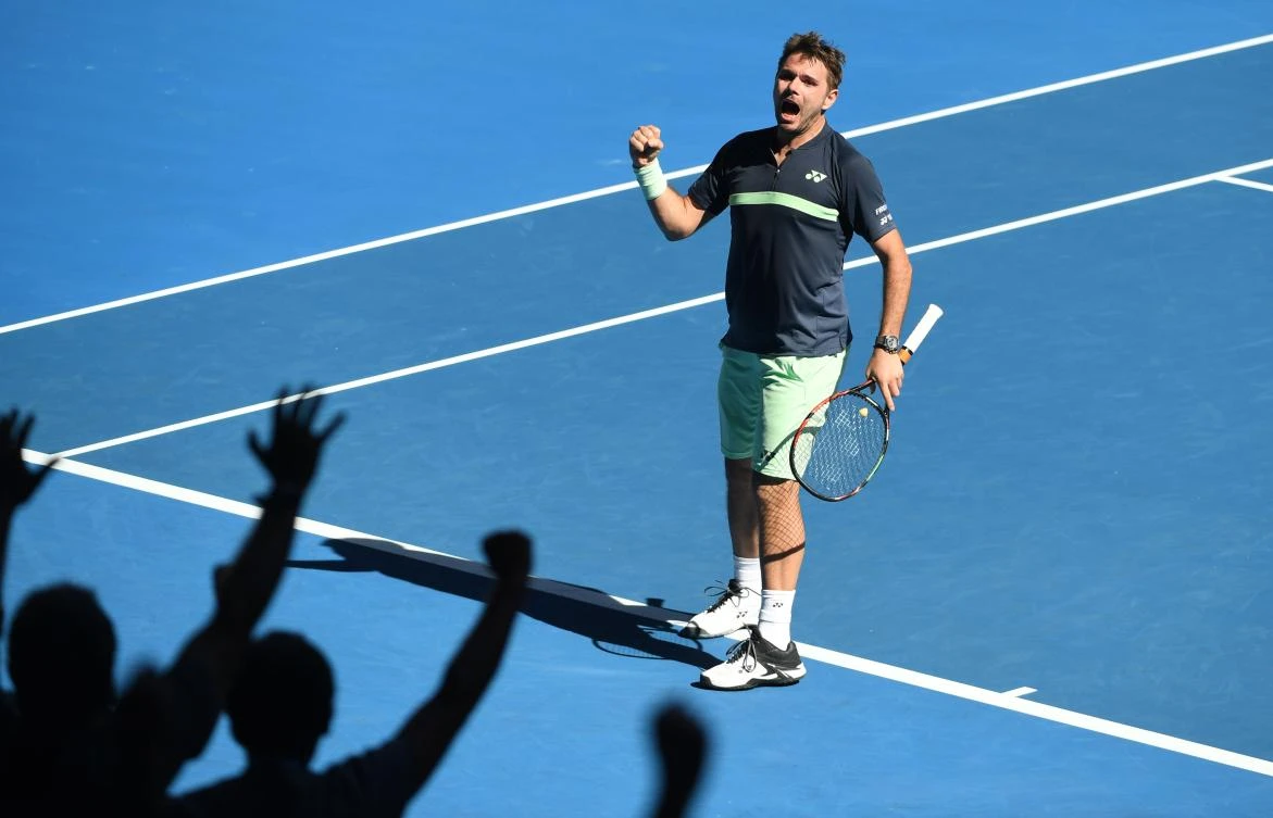 The 2014 champion has been out with a knee injury since Wimbledon and it showed as he struggled to beat Lithuania’s Ricardas Berankis. (AFP)