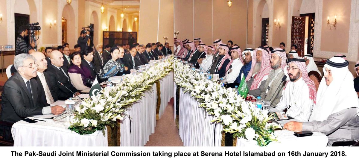 Attendees included senior officials from various ministries of both countries. (Photo: Pakistan Press Information Department)