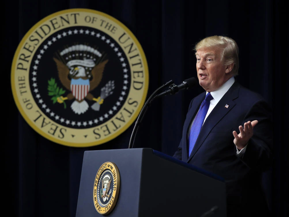 The Trump administration on Tuesday released a report claiming that 73 percent of those convicted of international terrorism-related offenses since the 9/11 attacks were foreign born. (AP)