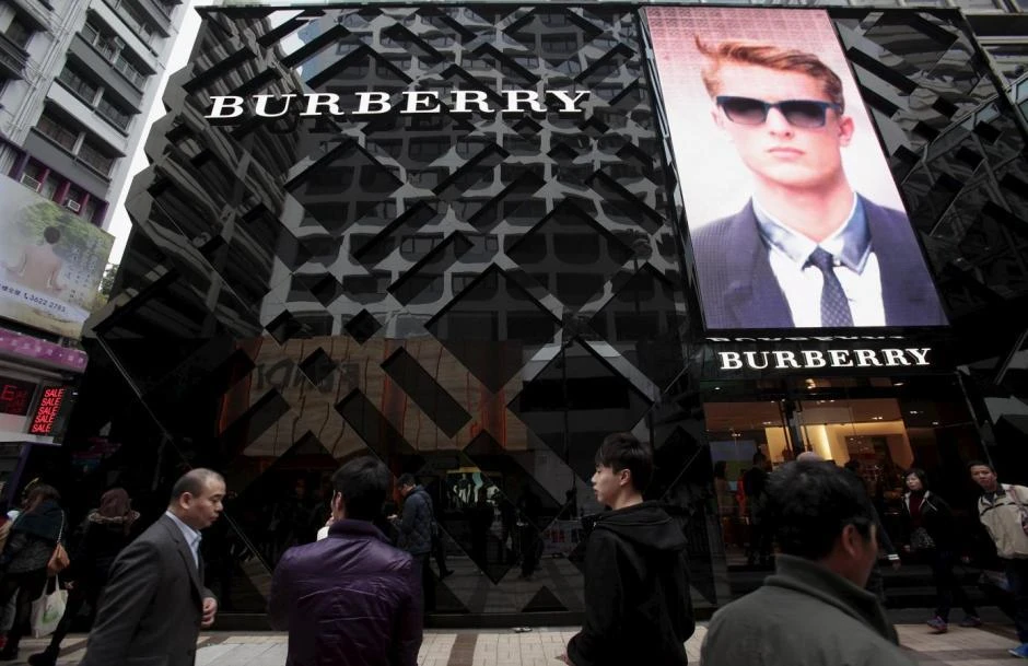 Burberry reported a revenue of £719 million for the period on Wednesday. (Reuters)