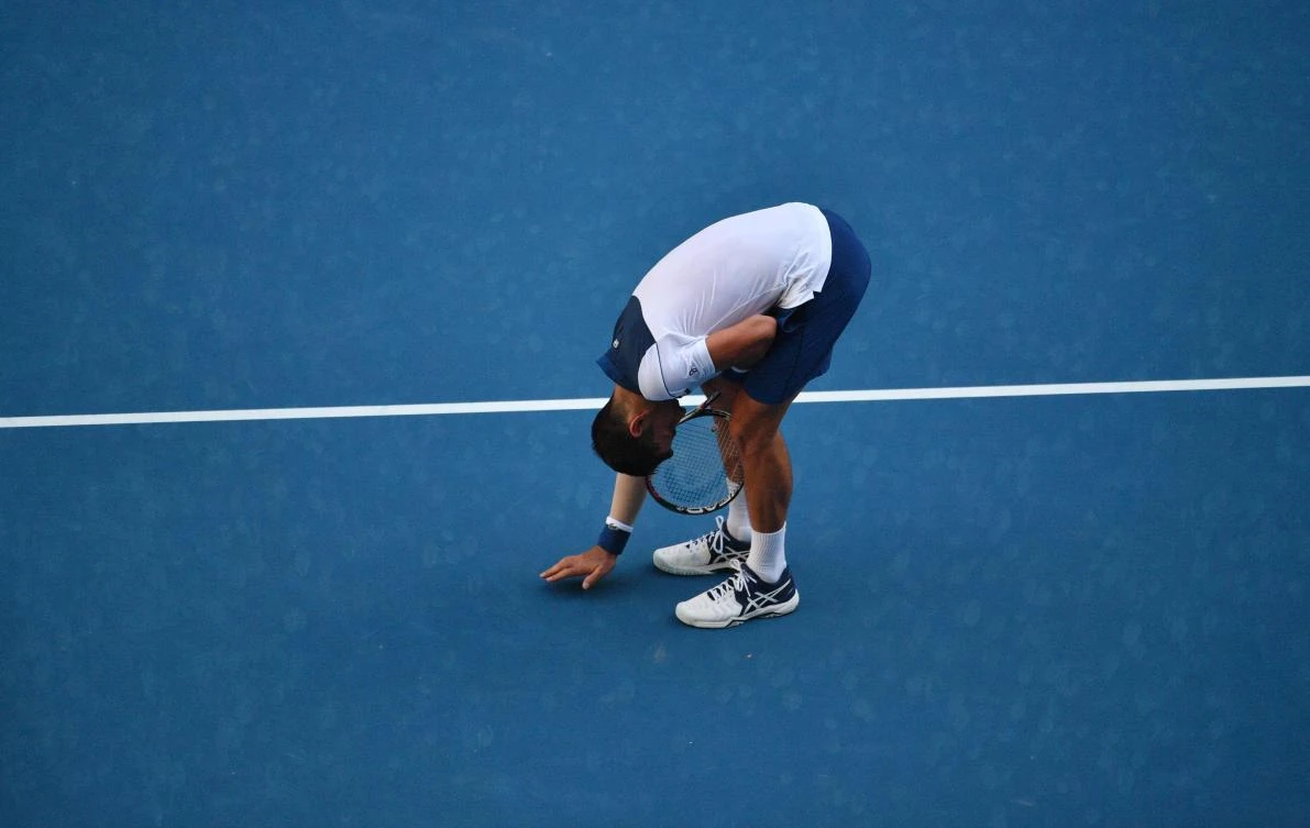 Novak Djokovic hit out at tournament organizers after temperatures reached 40 Celsius. (AP)