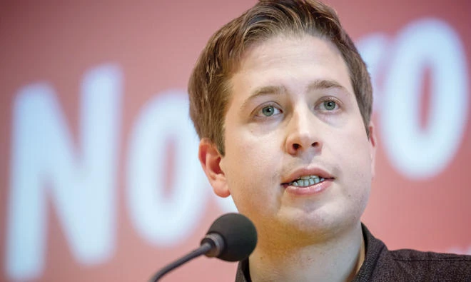 Leader of German Social Democrats’ youth wing could be Merkel’s nemesis