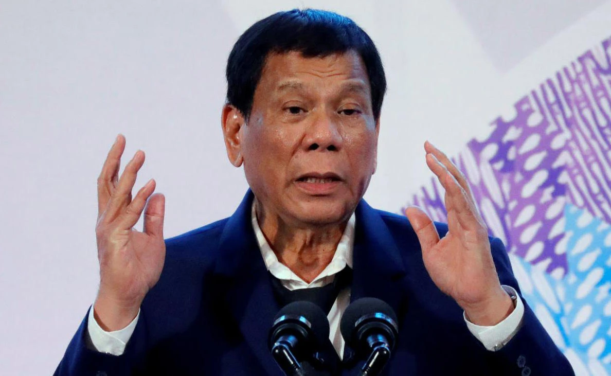 In this file photo, Philippines’ President Rodrigo Duterte Rodrigo Duterte gestures during a news conference on the sidelines of the Association of South East Asian Nations (ASEAN) summit in Pasay, Metro Manila, Philippines, Nov. 14, 2017. (REUTERS)