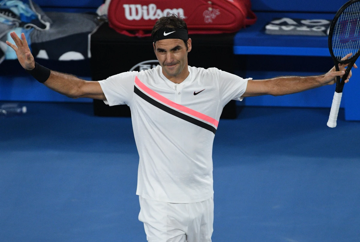 Roger Federer is once again in fine form in Melbourne