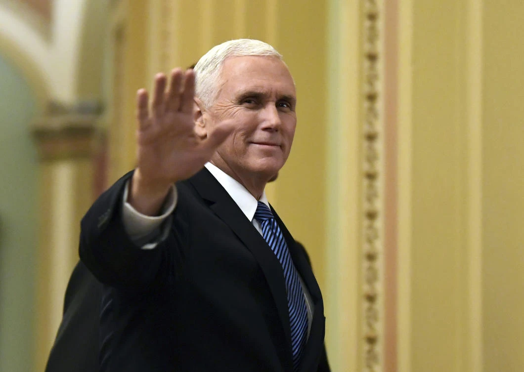 Pence has arrived in Cairo and will be meeting with Egyptian President Abdel-Fattah El-Sisi.(AP)