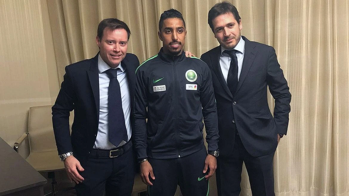 Saudi Arabian international Salem Al-Dawsari has joined Villarreal on loan until the end of the season. (Photo: villarrealcf.es)