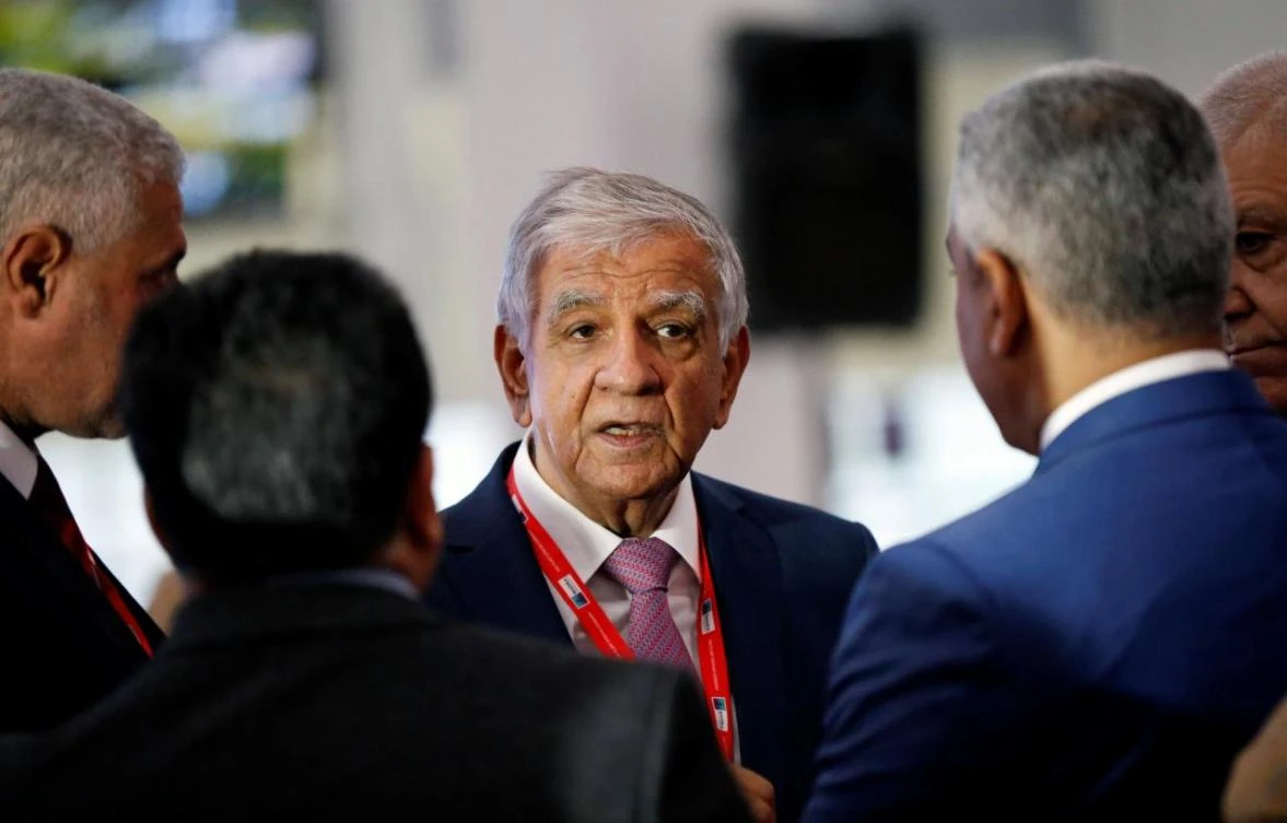 The market “is heading in the right direction ... it will continue to stabilize until the end of the year,” Iraqi Oil Minister Jabar Al-Luaibi said on Monday. (Reuters)