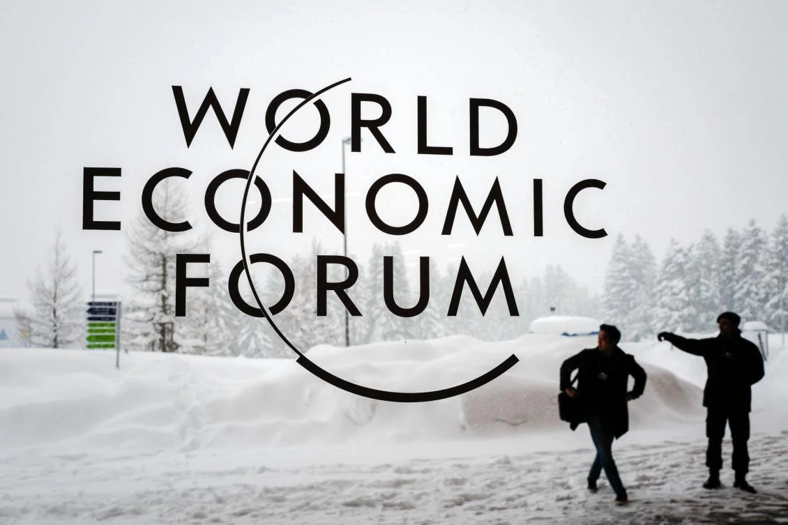 The Davos Congress Centre under snow at the World Economic Forum (WEF), where PwC research showed the confidence of regional CEO's in the global economy was at record levels. (AFP)