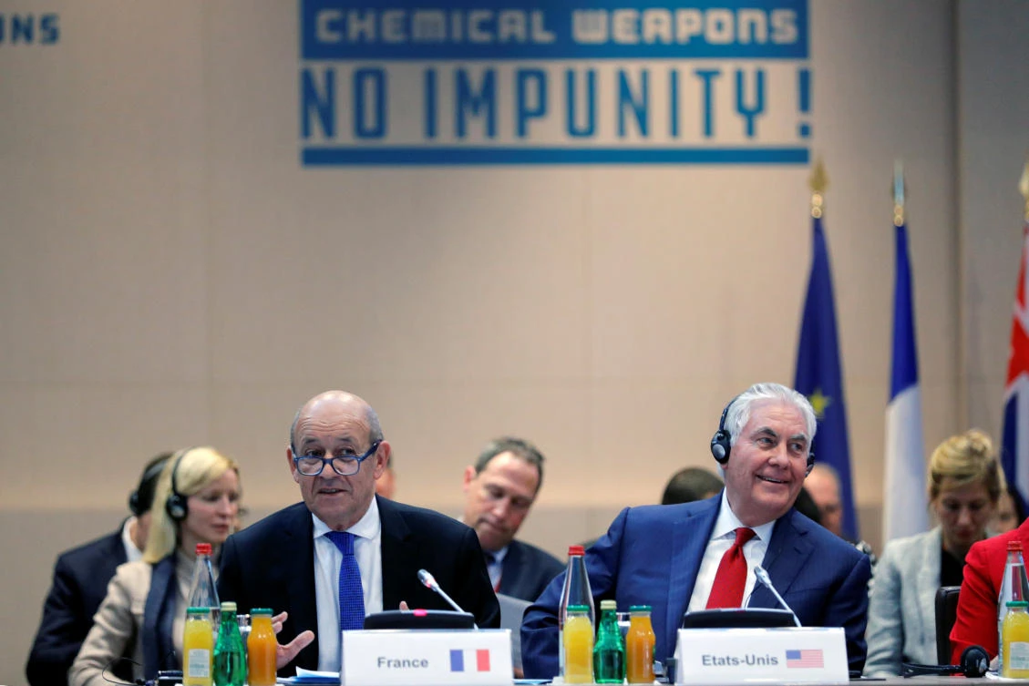World powers step up pressure on Syria, Russia over chemical attacks
