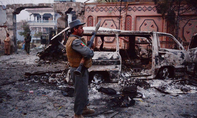 Two killed, dozens wounded in Daesh attack on 'Save the Children' office in Jalalabad