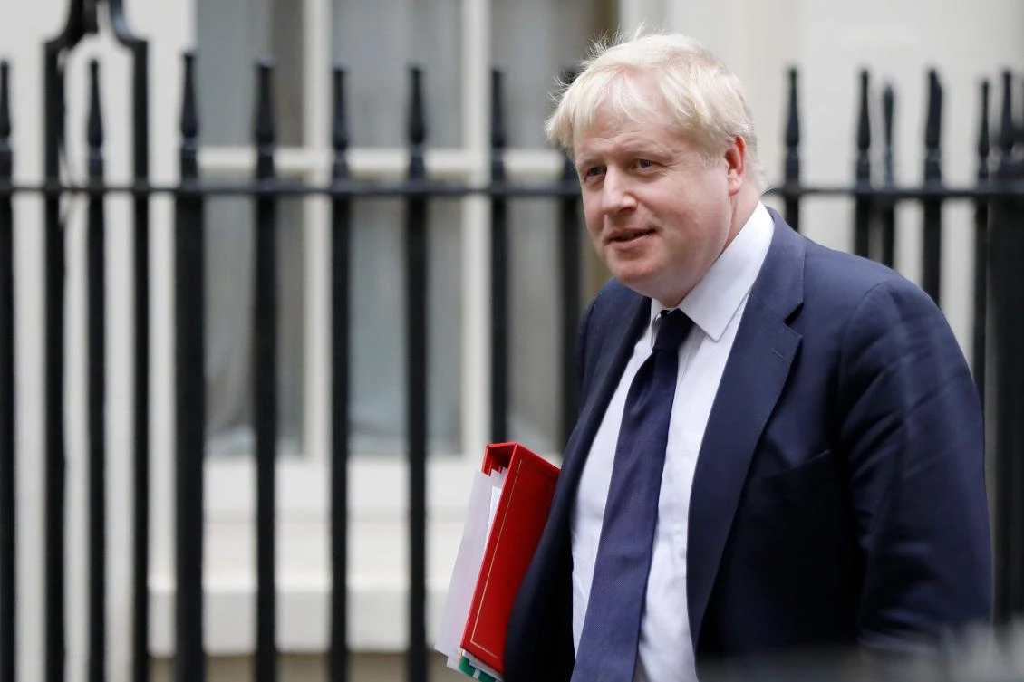 UK Foreign Secretary Boris Johnson (AFP)