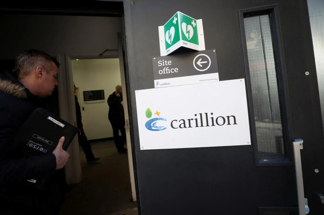 Insurers expect only £31 million in payouts to Carillion suppliers