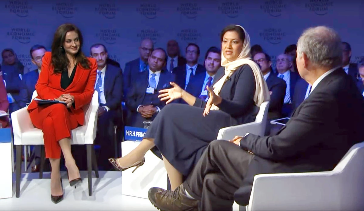 Princess Reema accused the world media of double standards in covering the Saudi transformation. (AN photo)