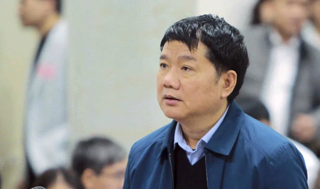 Vietnam’s highest-profile graft trial wrapped up on Monday when Dinh La Thang, above, a former Politburo member and former chairman of PetroVietnam, was sentenced to 13 years in prison. (AP)