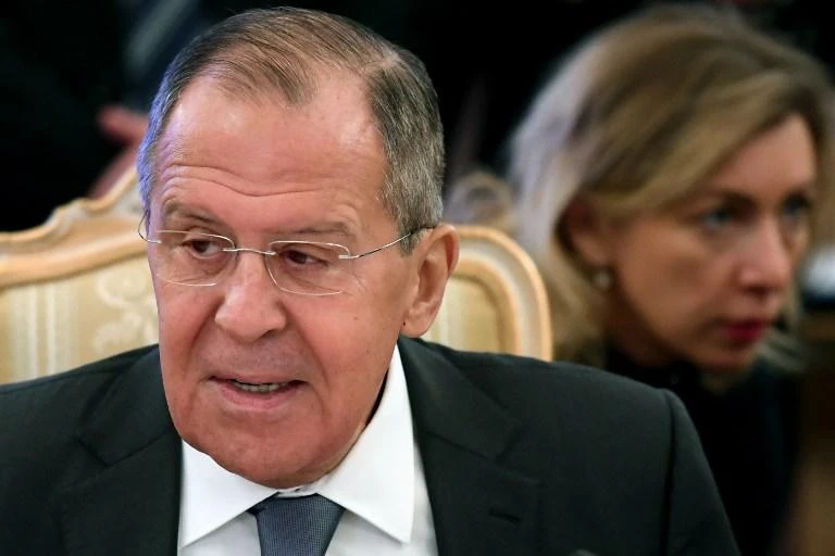 Sergei Lavrov is Russia's Foreign Minister - his ministry has slammed new US sanctions against Moscow as "absurd". (AFP)