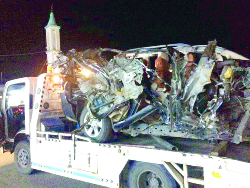 Seven women killed as family car hits truck in Saudi Arabia