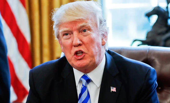 President Donald Trump. (AP)