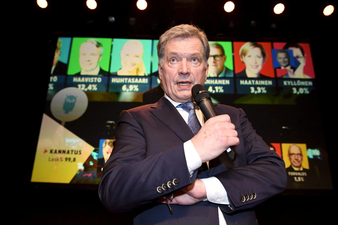 Finland’s president Sauli Niinisto re-elected for second term