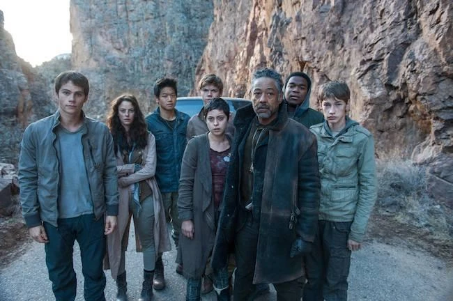 “Maze Runner: The Death Cure” opened over the weekend in North American theaters, taking in $24.2 million (SR90.75 million) after a strong showing overseas. (Courtesy 20th Century Fox)