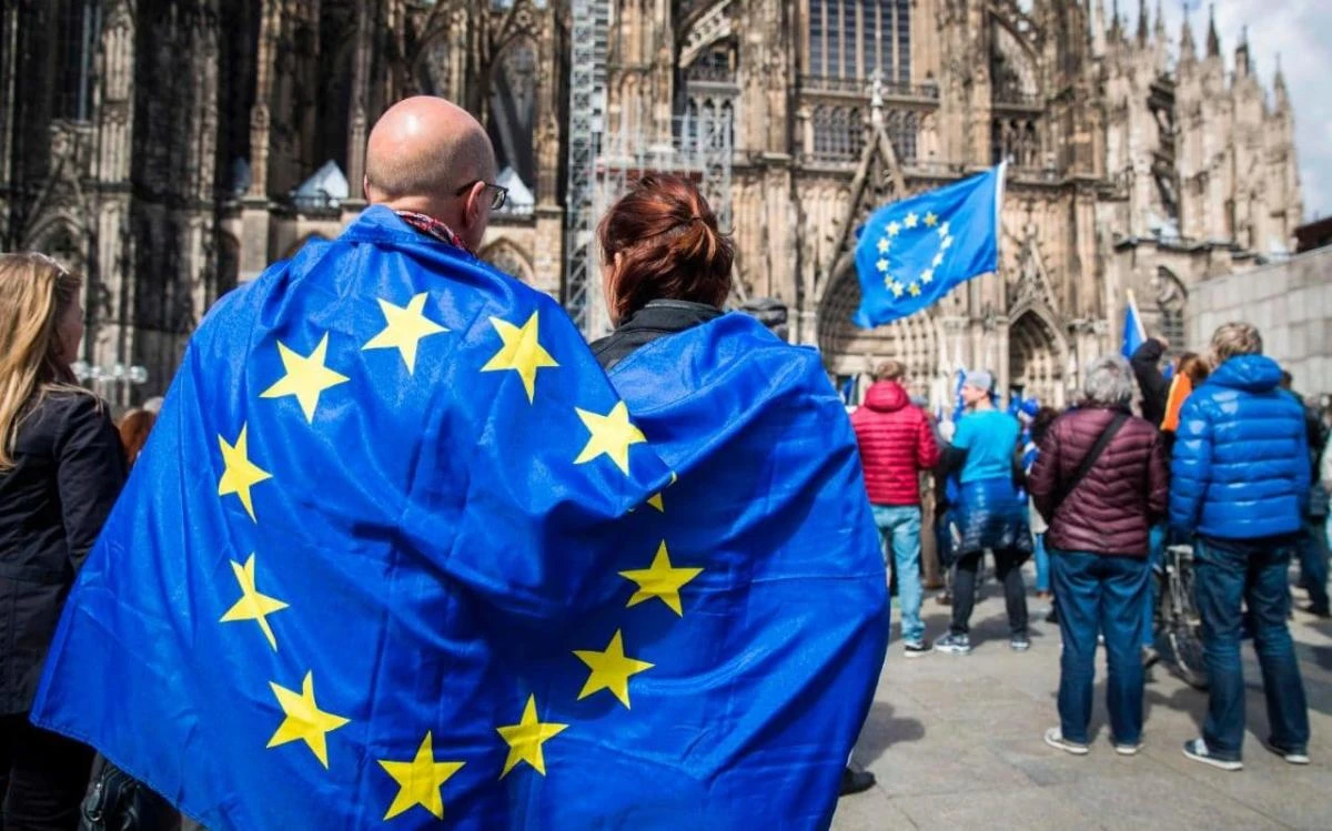 Growth in the euro area reached 0.6 percent in the fourth quarter, Eurostat said, on par with a forecast by analysts. (AFP)