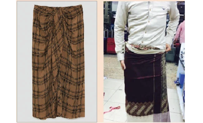Traditional Saudi ‘wazarah’ inspires Western fashion giants