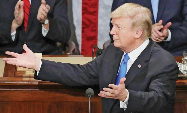 Trump said in the past, ‘we have foolishly released hundreds and hundreds of dangerous terrorists.’ (AFP)