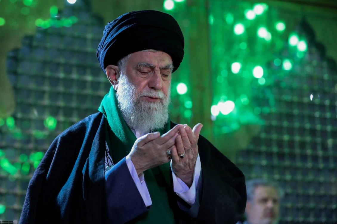 Above, Iran’s supreme leader Ayatollah Ali Khamenei. (Iranian Supreme Leader's website via AFP)