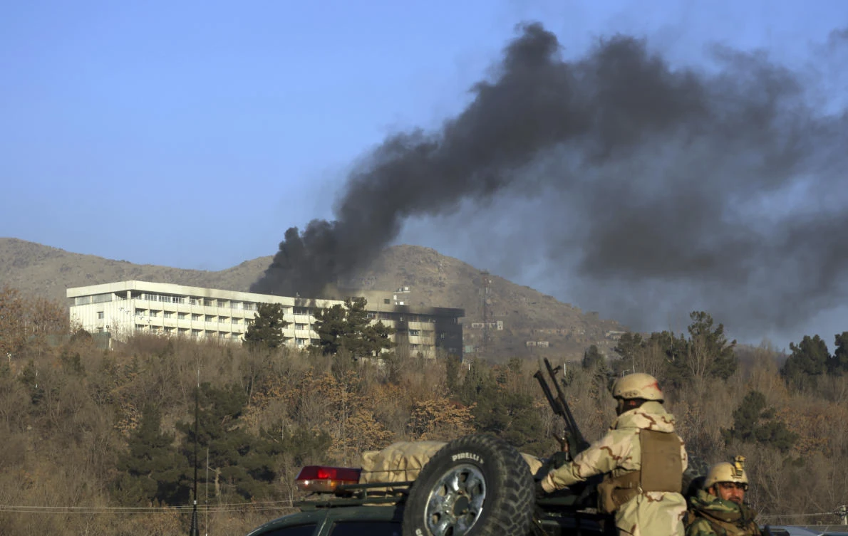 Afghan demonstrators protested outside the Pakistani embassy in Kabul on Thursday as Afghan officials said they had handed over evidence connecting insurgents based in Pakistan with a recent spate of attacks.(Reuters)