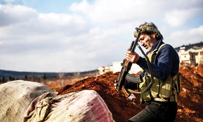 Turkey and allied Syrian fighters are pressing on with their offensive in the Kurdish-controlled Afrin enclave despite mounting international concern. (AFP)