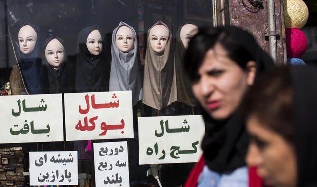 Iranian women have been forced to wear headscarves since the Islamic revolution of 1979. (AFP)