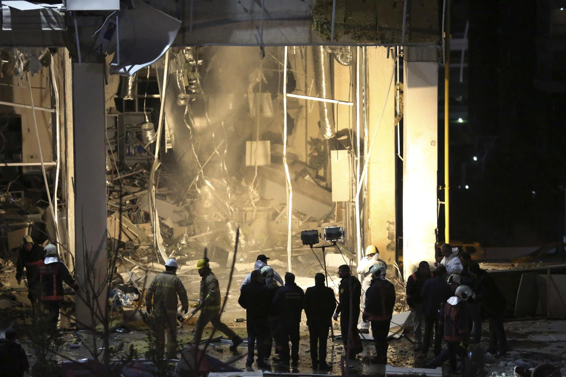 Blast in Turkish capital was bomb, 8 detained - governor's office