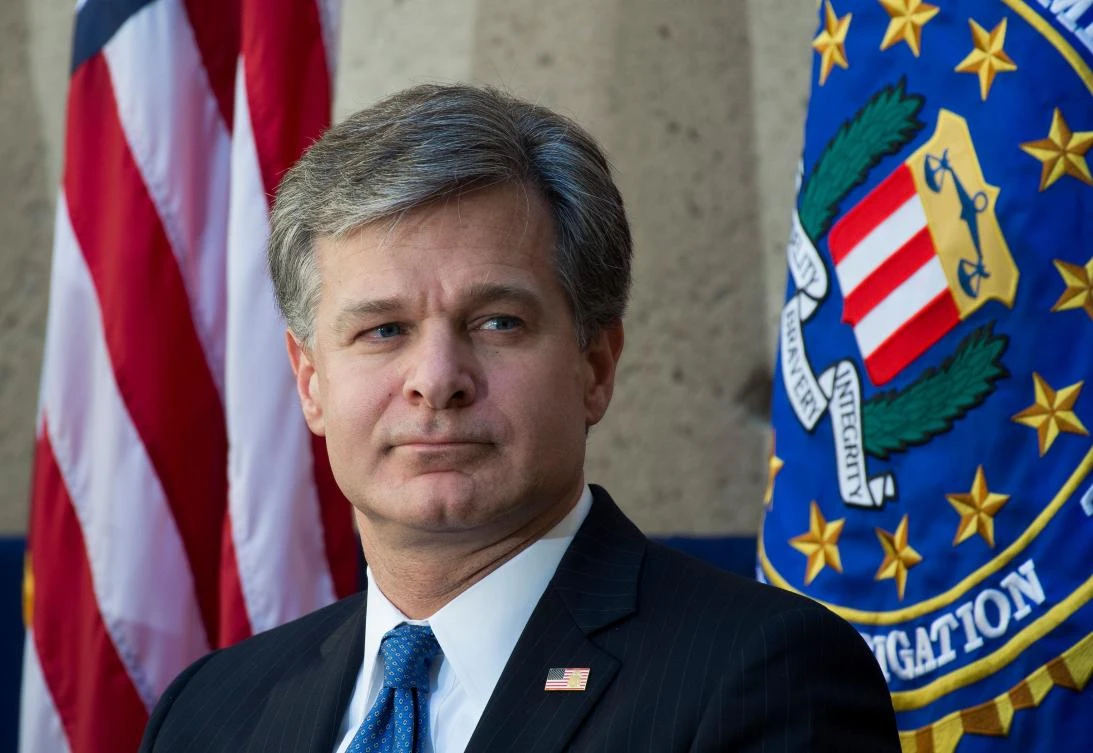 FBI chief Wray tells staff he stands with them after memo made public
