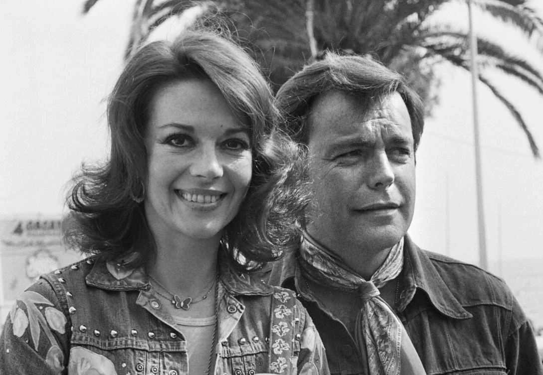 This file photo taken on May 18, 1976, shows actorss Natalie Wood and her husband Robert Wagner during the 29th Cannes Film Festival in Cannes. (AFP)
