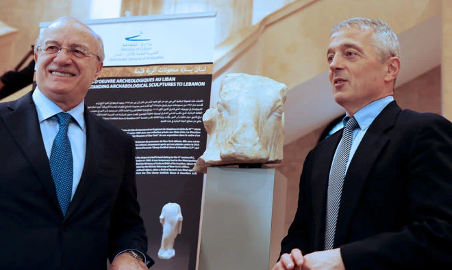 Ancient statues return to Lebanon as war on smuggling intensifies