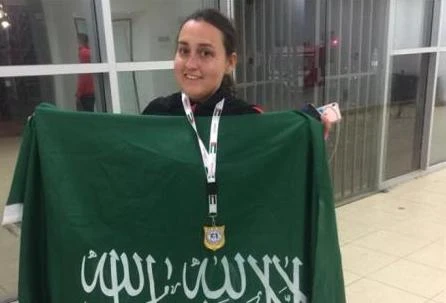 Dona Mohammed Al-Ghamdi won the 2018 International Boxing Championship. (Supplied)
