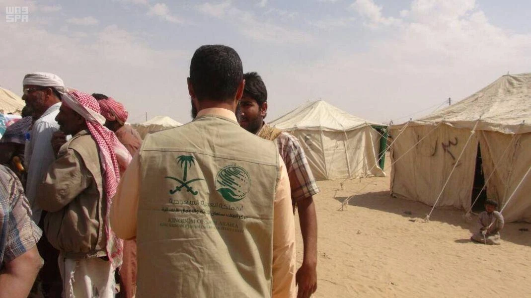 The project targeting 10,000 displaced people in four Yemeni cities, including Marib, Jouf and Sana’a. (SPA)