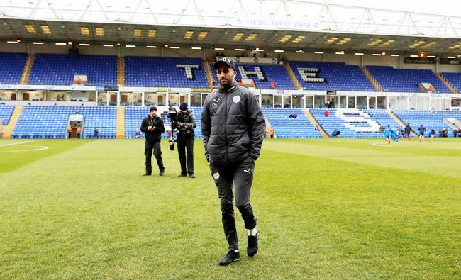 Riyad Mahrez has missed Leicester's last two matches after a move to Manchester City collapsed. (Reuters)