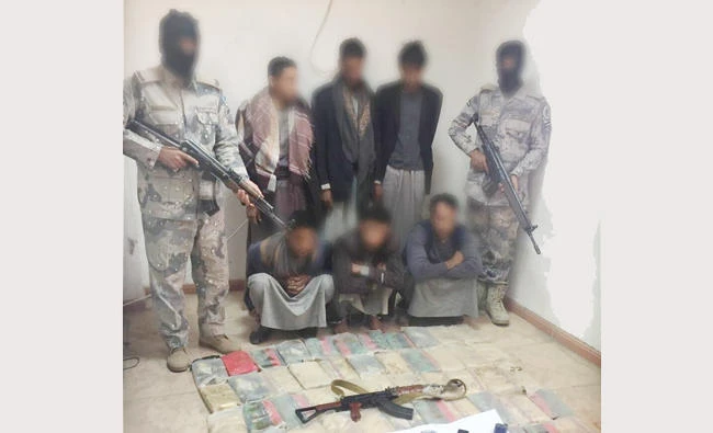 The Border Guards’ efforts in tracking drug smuggling networks resulted in thwarting several attempts to smuggle hashish in the southern border areas. (AN photo)