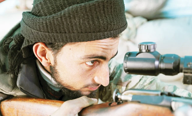 Turkey-backed Free Syrian Army fighters launched their operations in northern Syria against the Kurdish militia on Jan. 20. (Reuters).