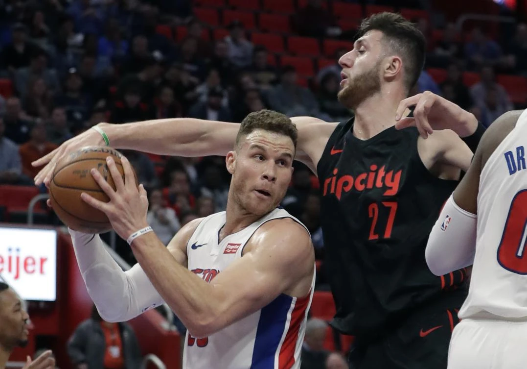 Detroit Pistons stay unbeaten with Blake Griffin, beat Portland Trail Blazers 111-91