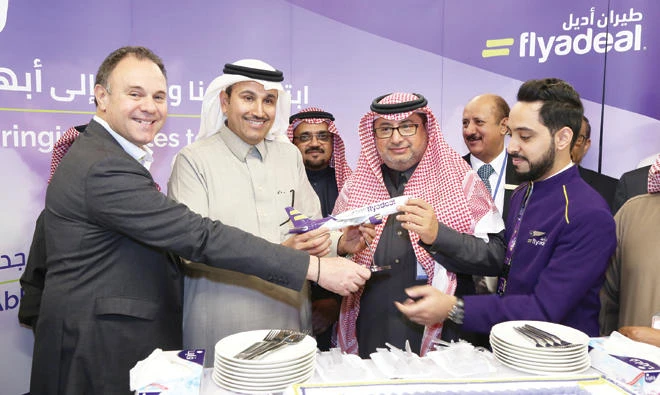 After cutting the celebratory cake, guests were treated to a traditional dance showcasing the Asir
province’s heritage.